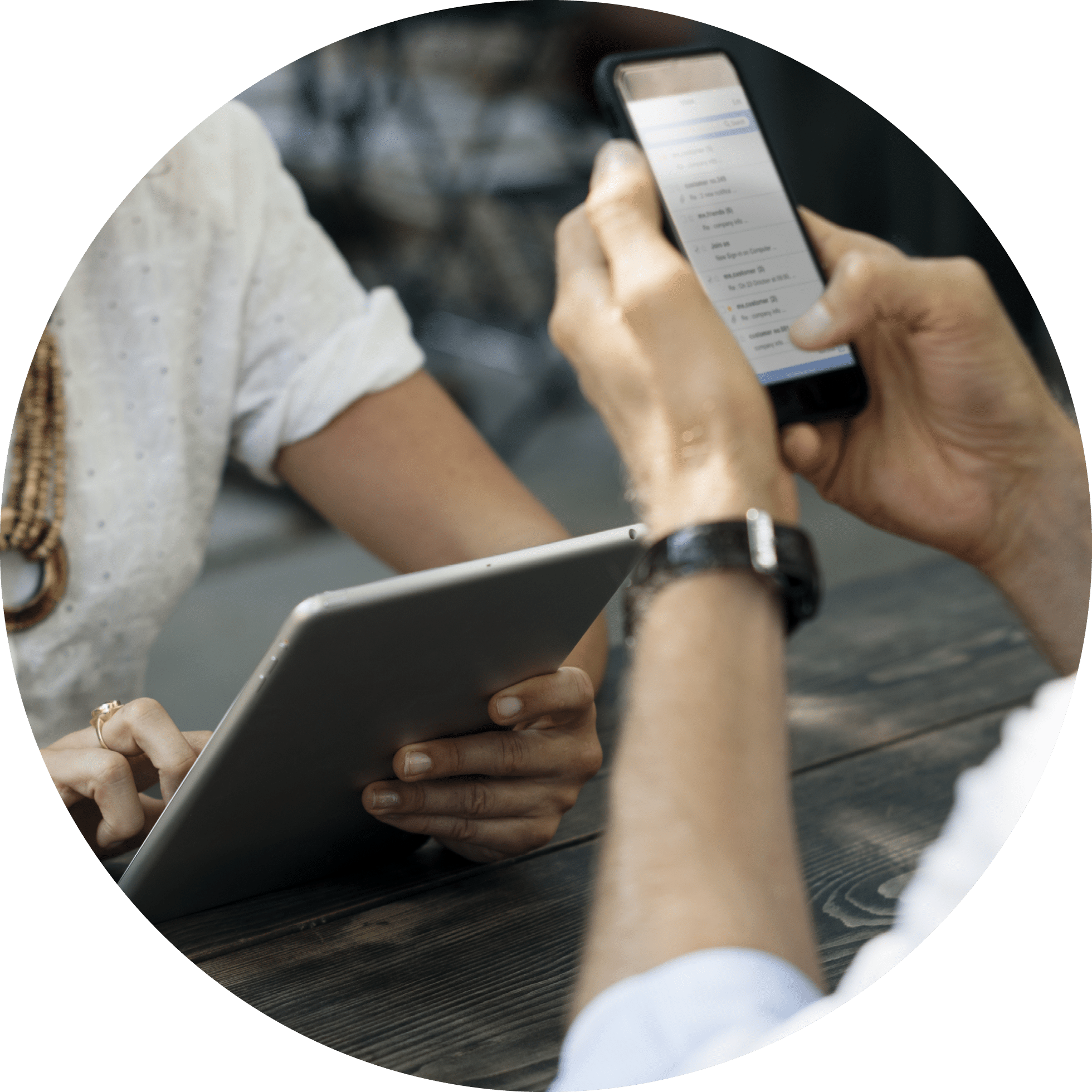 People hangout together at coffee shop
